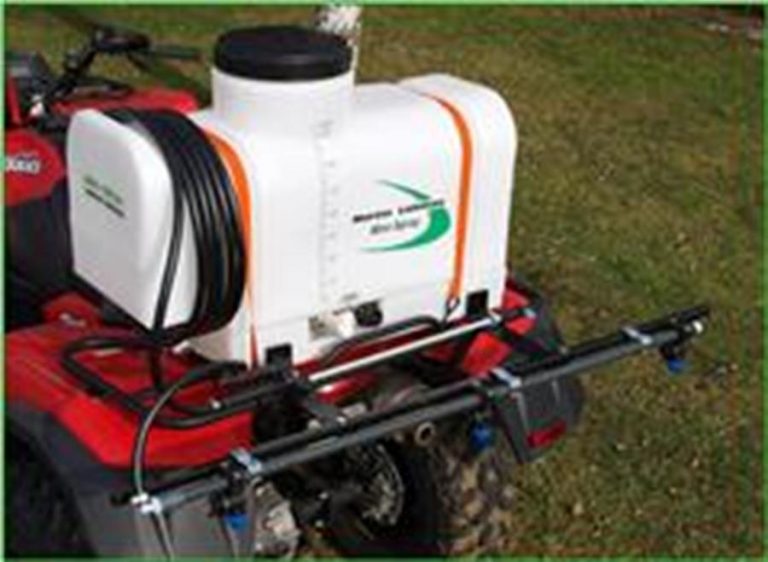 Lishman MiniSpray MS001 ATV sprayer 1 metre boom Kilnwick Sprayers Ltd